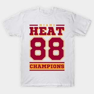 Miami Heat 1988 Edition Champions T-Shirt